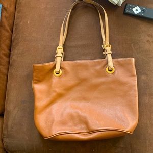 Micheal Kors camel colored purse